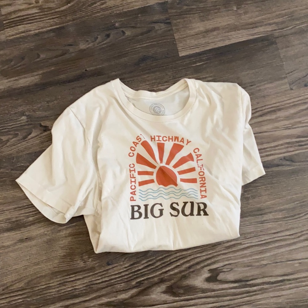 Parks Project tee, Big Sur Pacific Highway support